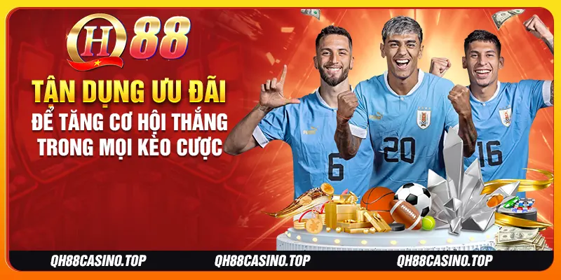 Tận dụng ưu đãi để tăng cơ hội thắng trong mọi kèo cược Tận dụng ưu đãi để tăng cơ hội thắng trong mọi kèo cược