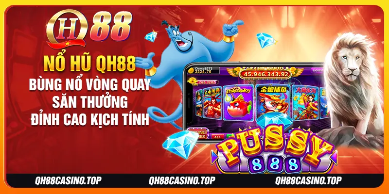 Nổ hũ QH88 bùng nổ vòng quay săn thưởng đỉnh cao kịch tính Nổ hũ QH88 bùng nổ vòng quay săn thưởng đỉnh cao kịch tính